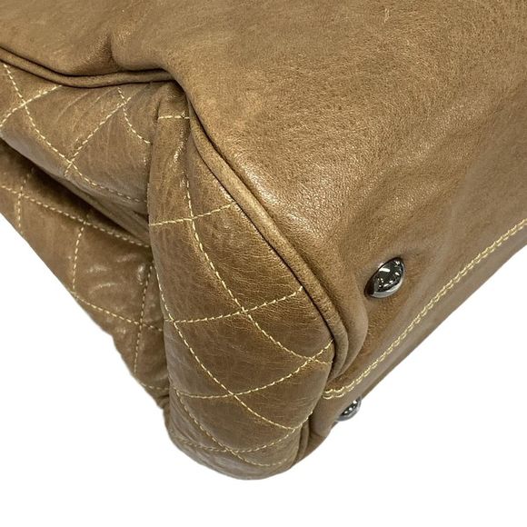 Chanel Shoulder Bag - Brown Leather - Picture 7 of 16